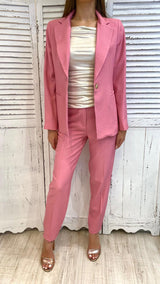 Pantalone Rosa in Misto Viscosa by Philly Firenze