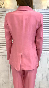 Giacca Rosa in Misto Viscosa by Philly Firenze