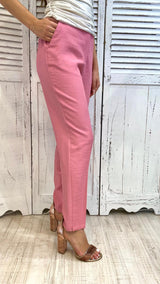 Pantalone Rosa in Misto Viscosa by Philly Firenze