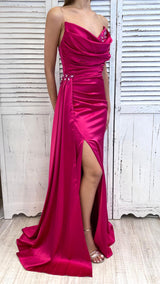 Abito Sirena in Raso