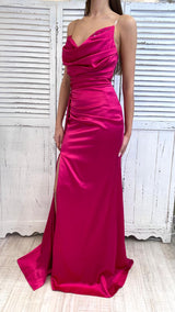 Abito Sirena in Raso