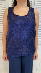 Blusa con Paillettes
