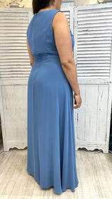 Abito Curvy con Ricamo in Vita by Solo Gioie