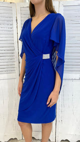 Abito Drappeggiato Fermo Diamanti