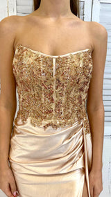 Abito Raso Paillettes