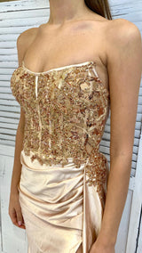 Abito Raso Paillettes