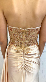 Abito Raso Paillettes