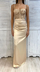 Abito Bustier Paillettes