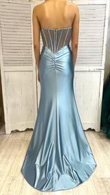 Abito Bustier Cristalli