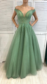 Abito Omerale Salvia by ViaMontenapoleone