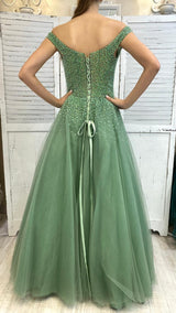 Abito Omerale Salvia by ViaMontenapoleone