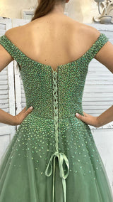 Abito Omerale Salvia by ViaMontenapoleone