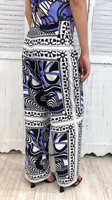 Pantalone in Fantasia Ametista by Corte dei Gonzaga