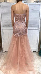 Abito Paillettes Tulle