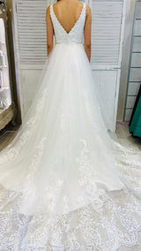 Abito Gonna Tulle Ricamato by ViaMontenapoleone