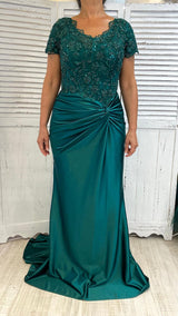 Abito Curvy Sirena Ricami by Via Montenapoleone