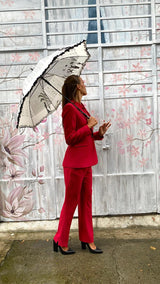 Pantalone Effetto Gabardine