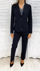 Pantalone a Sigaretta Nero by Diana Gallesi