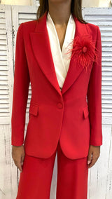 Giacca Monopetto Spilla