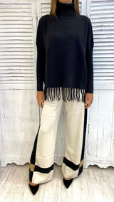 Pantalone Palazzo in Maglia by Corte dei Gonzaga