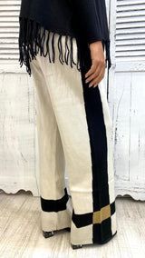 Pantalone Palazzo in Maglia by Corte dei Gonzaga