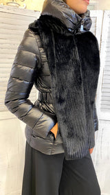 Piumino con Gilet in Ecopelliccia by NOsecrets