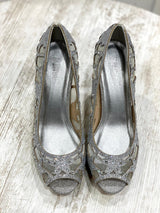 Scarpa Effetto Pizzo e Strass by Menbur