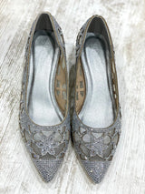 Scarpa Effetto Pizzo Strass by Menbur