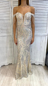 Abito Omerale Pailettes