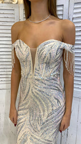 Abito Omerale Pailettes