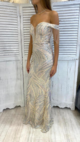 Abito Omerale Pailettes