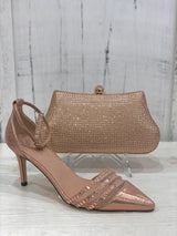 Pochette Strass RoseGold