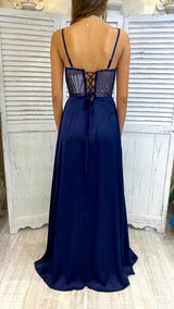 Abito Bustier Glitter