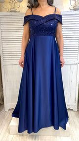 Abito Omerale Paillettes