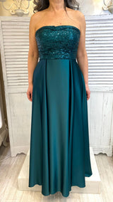 Abito Raso e Paillettes