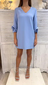 Abito Rosa su Maniche