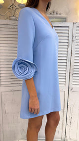 Abito Rosa su Maniche