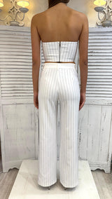 Top Gessato Diamanti