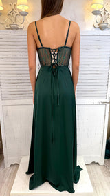 Abito Bustier Glitter