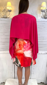 Poncho in Voile