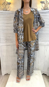 Completo 3 PZ Kimono