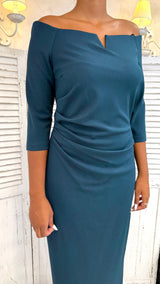 Abito Sirena Spalla Scesa