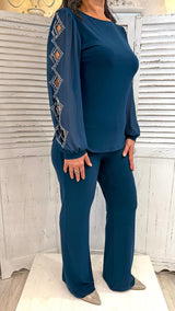 Completo Maniche Rombi