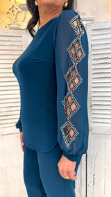 Completo Maniche Rombi