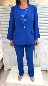 Tailleur Curvy Blu