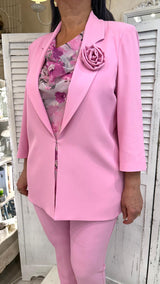 Tailleur Curvy Rosa