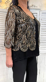 Giacca Paillettes