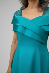 Abito Mikado Spalla Scesa