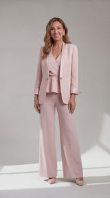 Completo Tre Pezzi Rosa