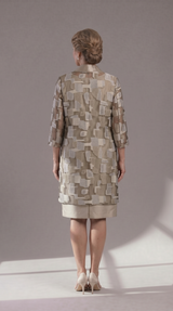 Tubino con Spolverino in Organza